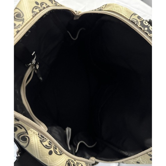 Petunia Pickle Bottom Boxy Back Pack Crossbody Combo Zip Around Diaper Bag EUC - Picture 6 of 9